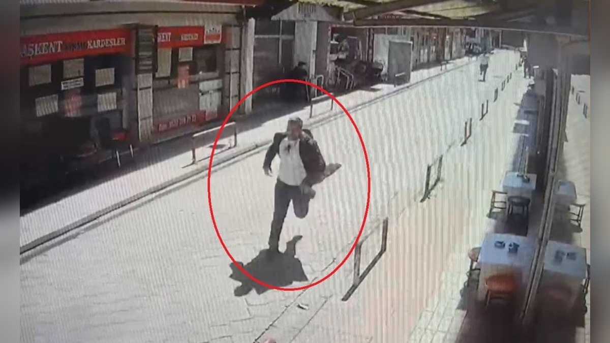 Samsun'da silahlı saldırı anı kamerada: Çocuk dehşeti yaşadı