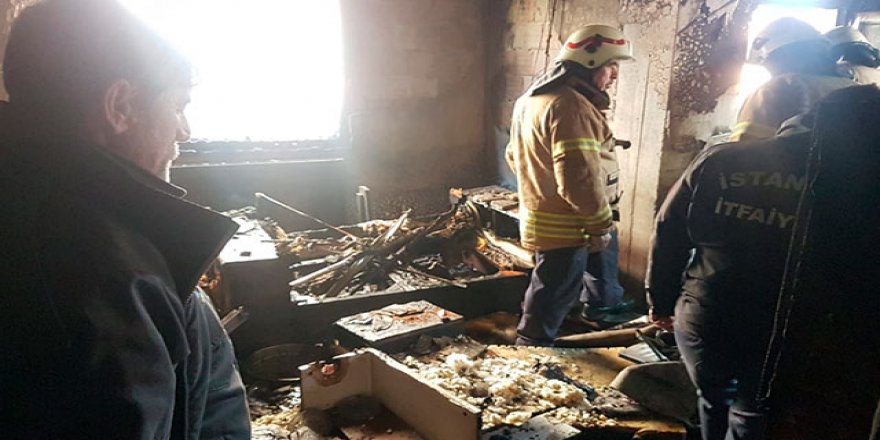 Büyükçekmece'de korkutan patlama