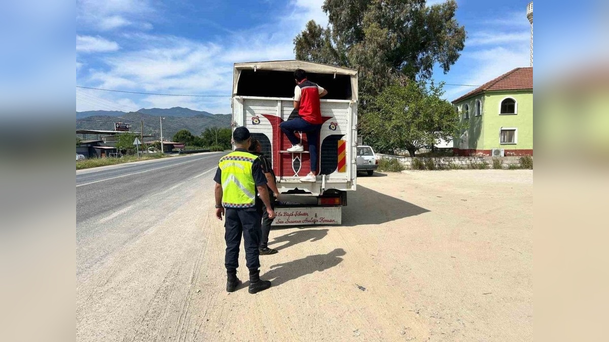 Aydın Karpuzlu'da hayvan nakil denetimi: İki şahsa 92 bin TL ceza