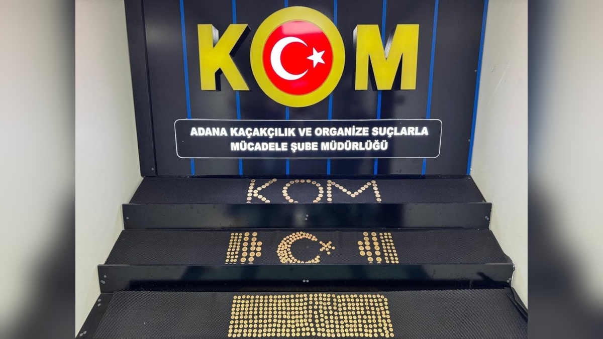 Adana'da sahte altın operasyonu: 4 tutuklama
