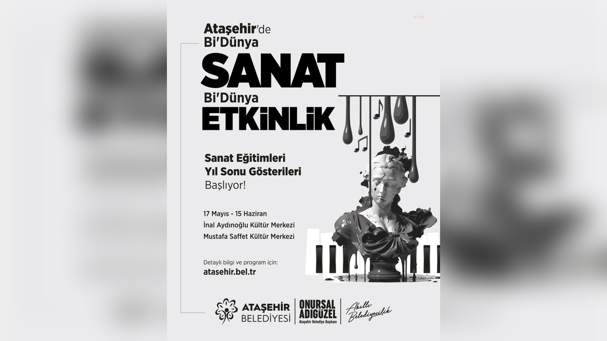 Ataşehir Belediyesi’nden sanat dolu yaz gösterileri