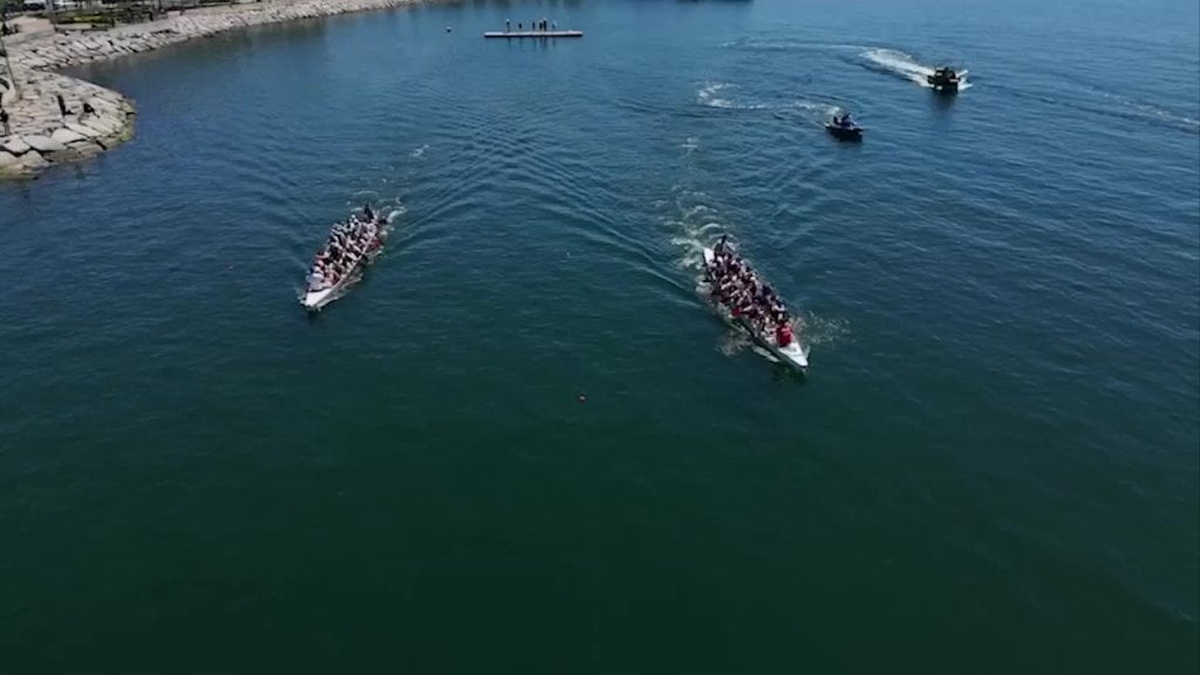 Tuzla'da Liseler Arası Dragon Bot Yarışı: TOKİ Yahya Kemal Çok Programlı Anadolu Lisesi birinci oldu