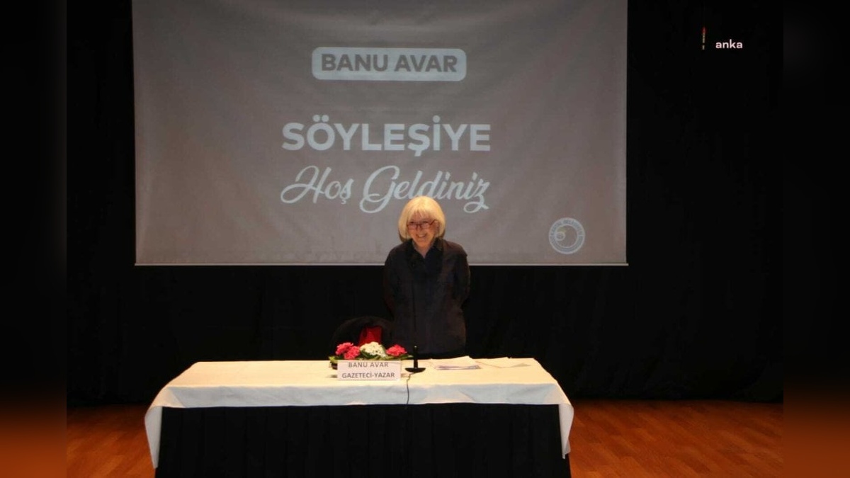 Kartal Belediyesi’nin düzenlediği söyleşide Banu Avar: Küresel oyun ve alaycı kuşlar