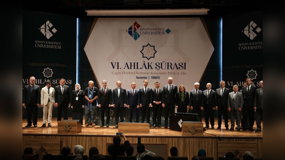 Gaziantep Hasan Kalyoncu Üniversitesi'nde 6. Ahlak Şurası başladı: İslami düşünceler çağın sorunlarına nasıl cevap verecek?