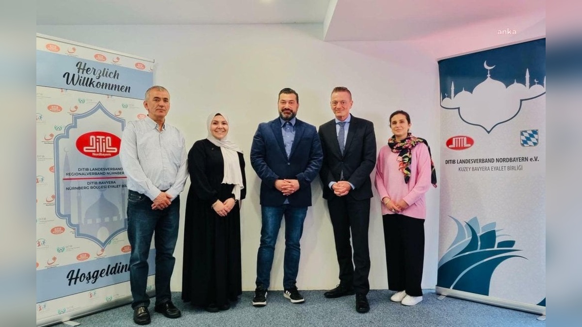 Bavyera Hükümeti yetkilisi, DİTİB Kuzey Bavyera'yı ziyaret etti: Toplumsal uyum ve iş birliği görüşüldü
