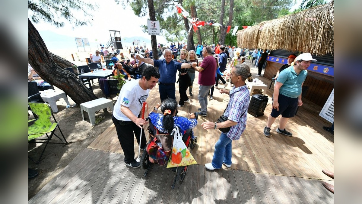 Fethiye Belediyesi'nden engelliler haftası etkinliği: Akmaz plajında özel gün