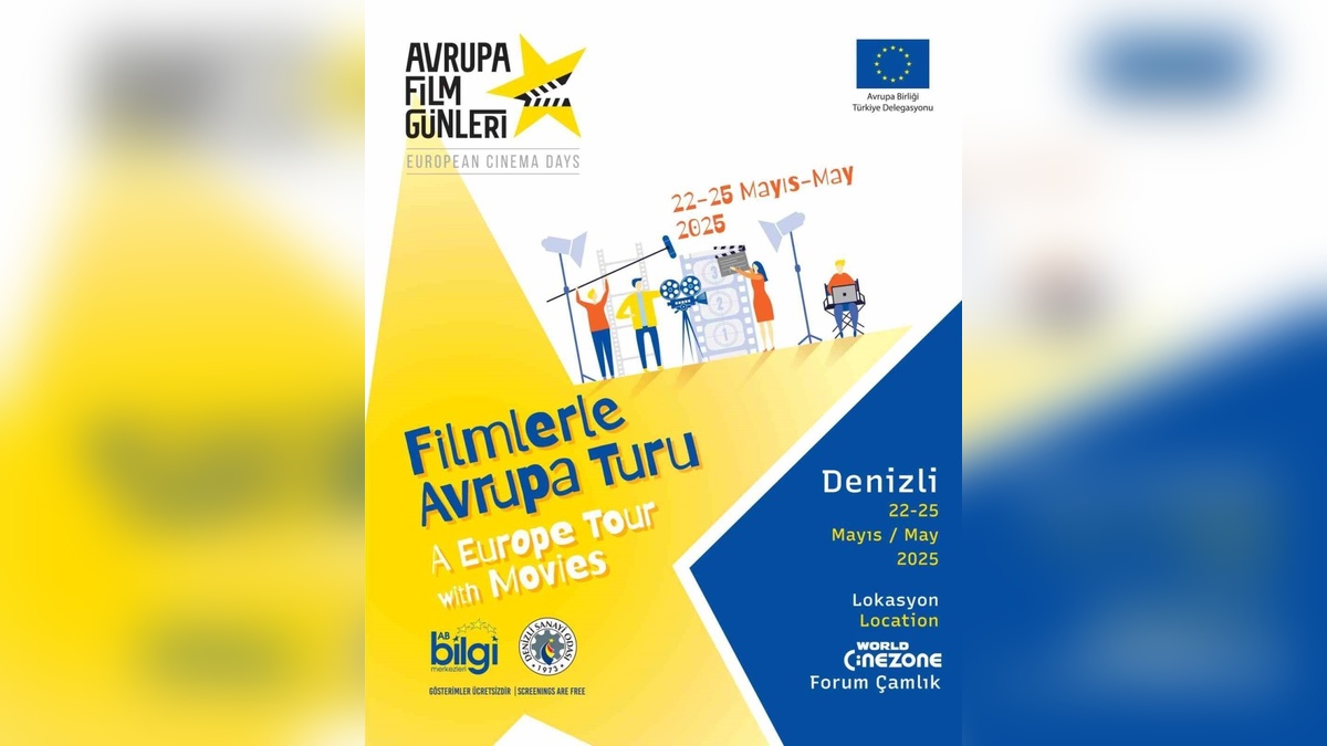 Denizli'de Avrupa Film Günleri: Avrupa sinemasının zenginliği beyazperdede