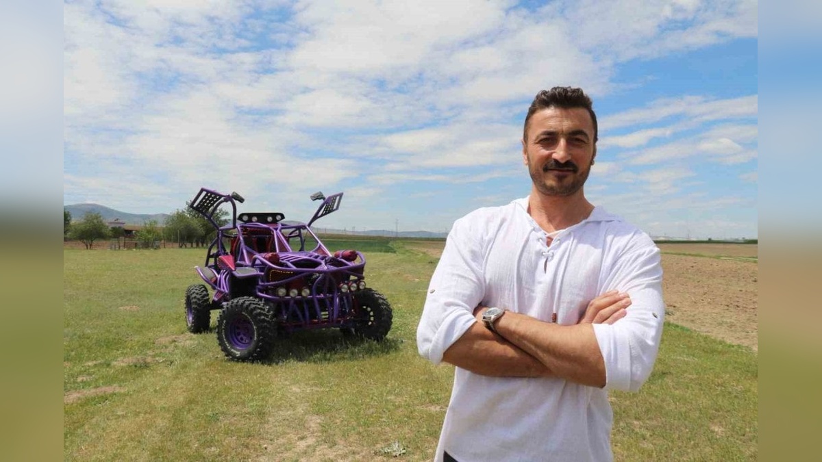 Eskişehir'de Fatih Erdoğan: Mad Max filminden esinlenerek 900 Bin TL'ye arazi aracı yaptı