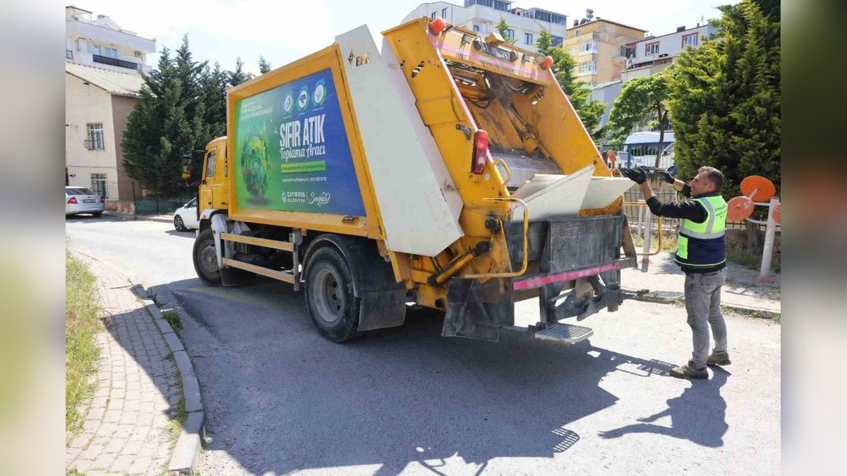 Çayırova Belediyesi'nden geri dönüşüm seferberliği: 9 mahallede atıklar toplanıyor