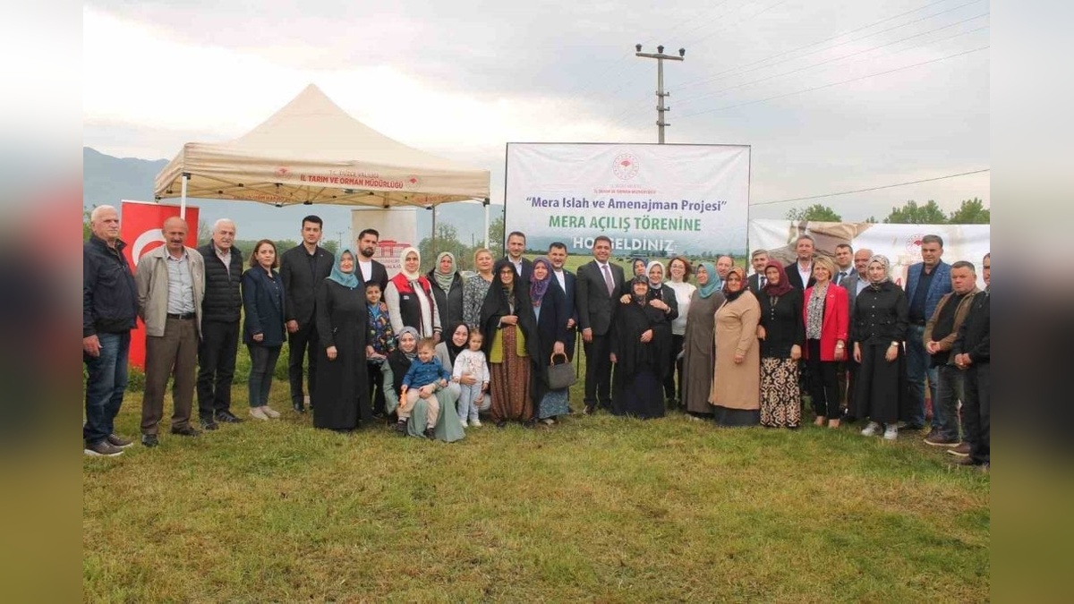 Düzce'de mera ıslahı: 250 bin TL'lik yatırımla 115 dekar mera açıldı