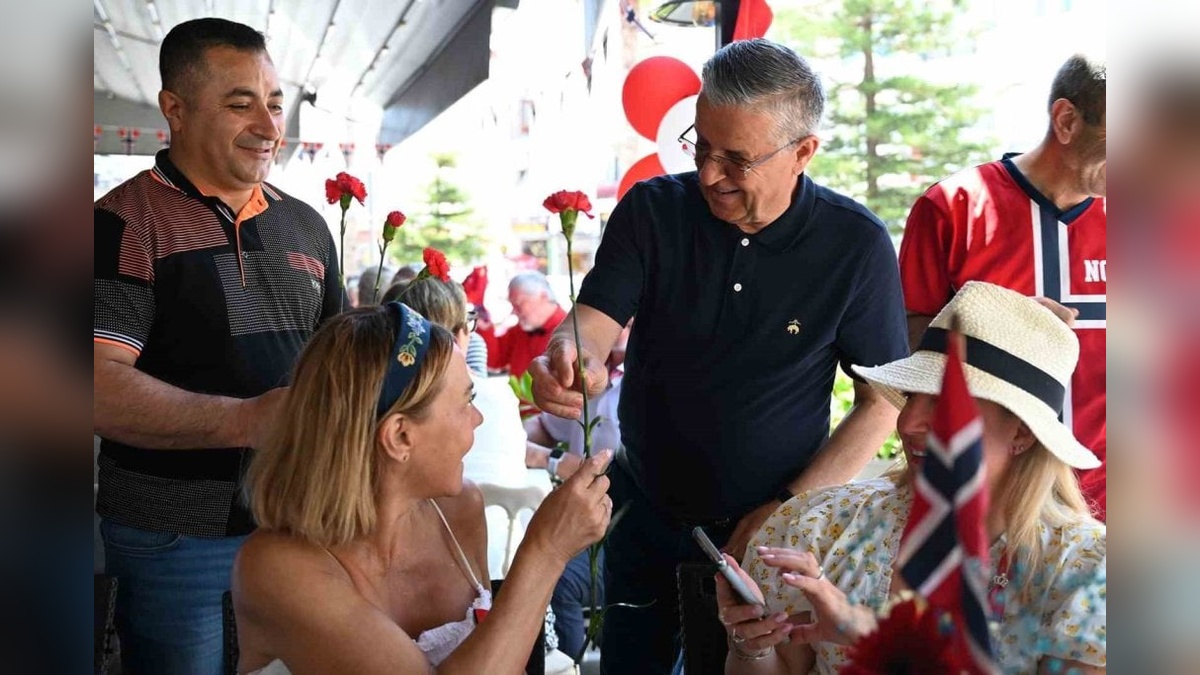 Kemer'de Norveç Anayasa Günü kutlaması: Başkan Topaloğlu Norveçlileri tebrik etti