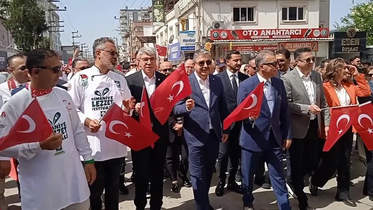 Osmaniye Lezzet Festivali: Başladı