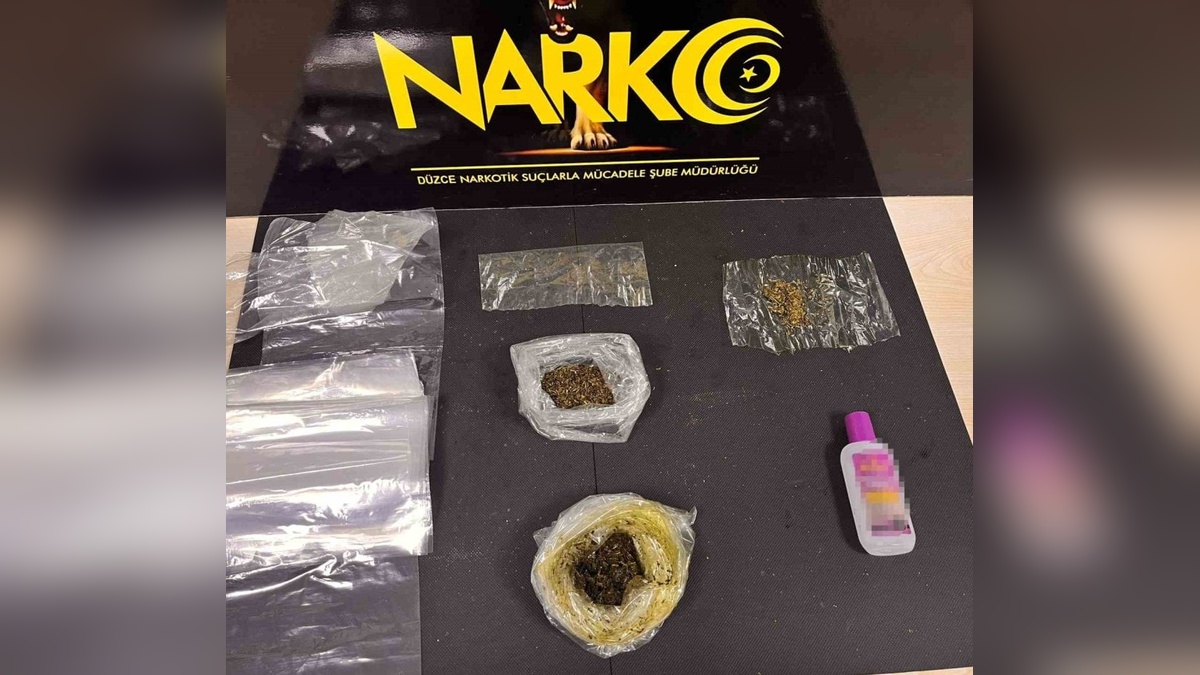 Düzce'de uyuşturucu operasyonu: İki kişi tutuklandı