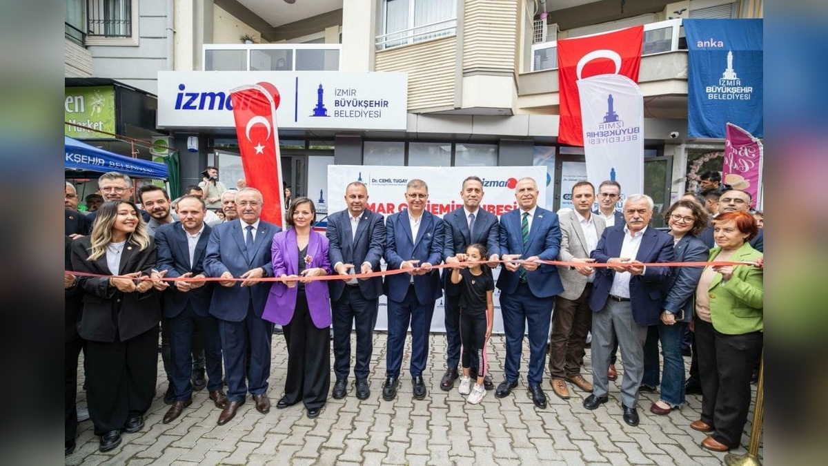 İzmir Büyükşehir Belediyesi'nden yeni İZMAR şubesi: Üretici ve tüketici korunuyor