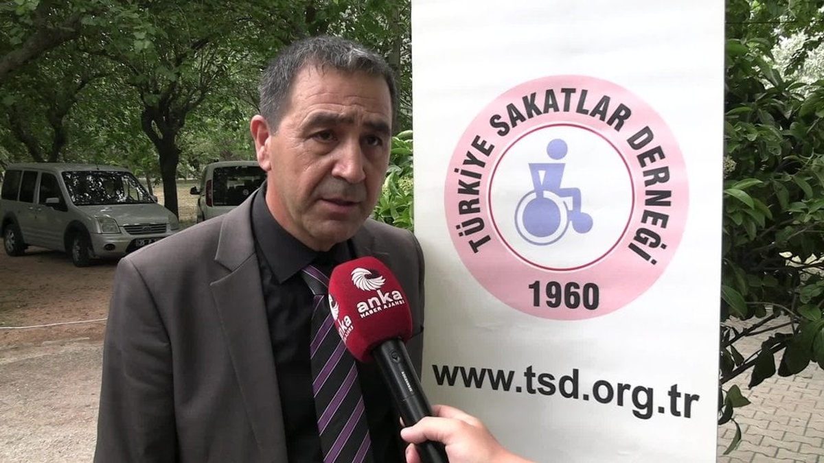 Türkiye Sakatlar Derneği İzmir Şube Başkanı Çınar: 5378 sayılı kanun uygulanmıyor