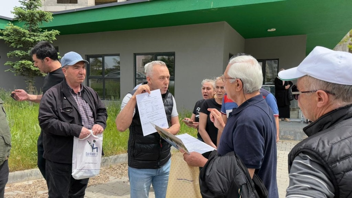 Ankara'da ev sahibi olmak isterken mağdur oldular: Çiğdem Mahallesi'nde eylem