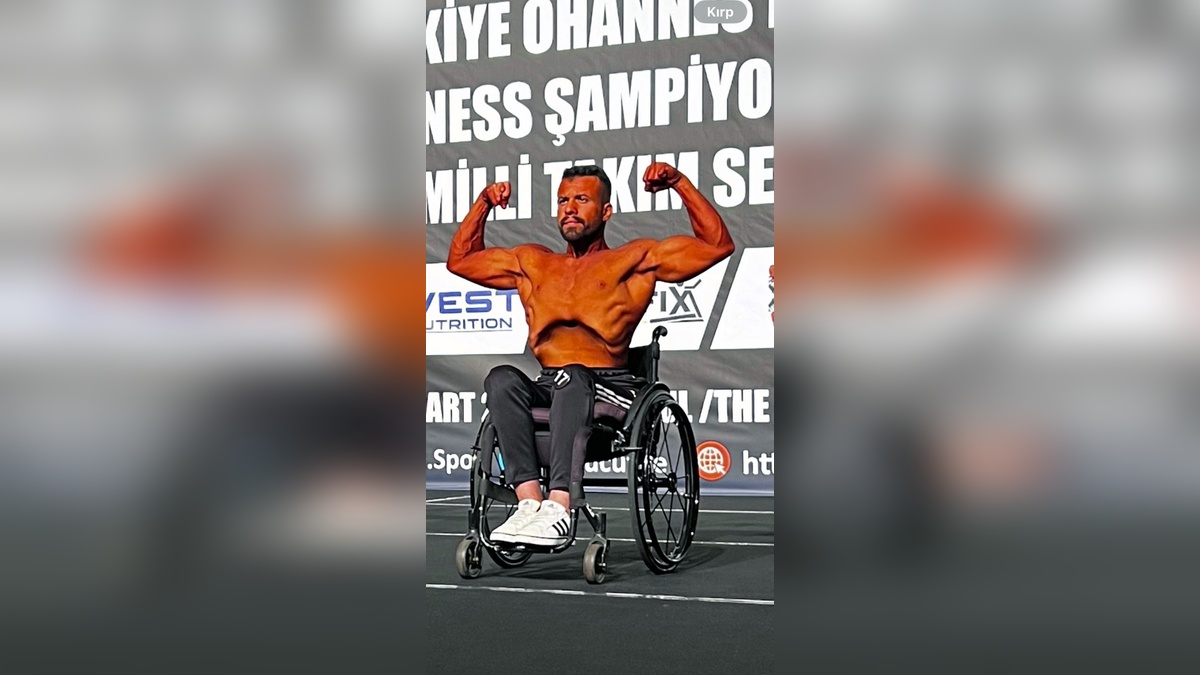 Antalyalı Enes Boğa: Tekerlekli sandalyede şampiyonluk hayali