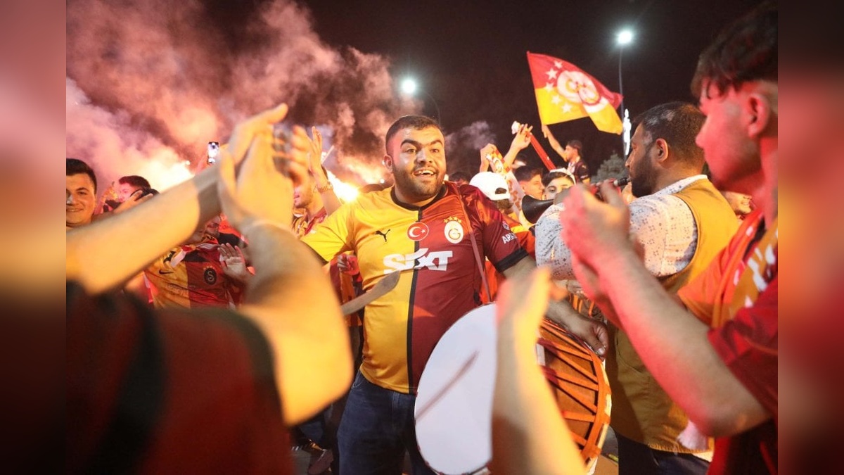 Gaziantep'te Galatasaray şampiyonluğu coşkuyla kutlandı