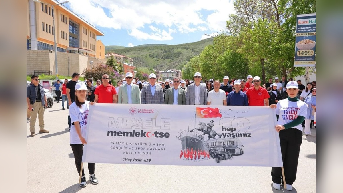 Bayburt'ta Gençlik Haftası coşkuyla kutlandı