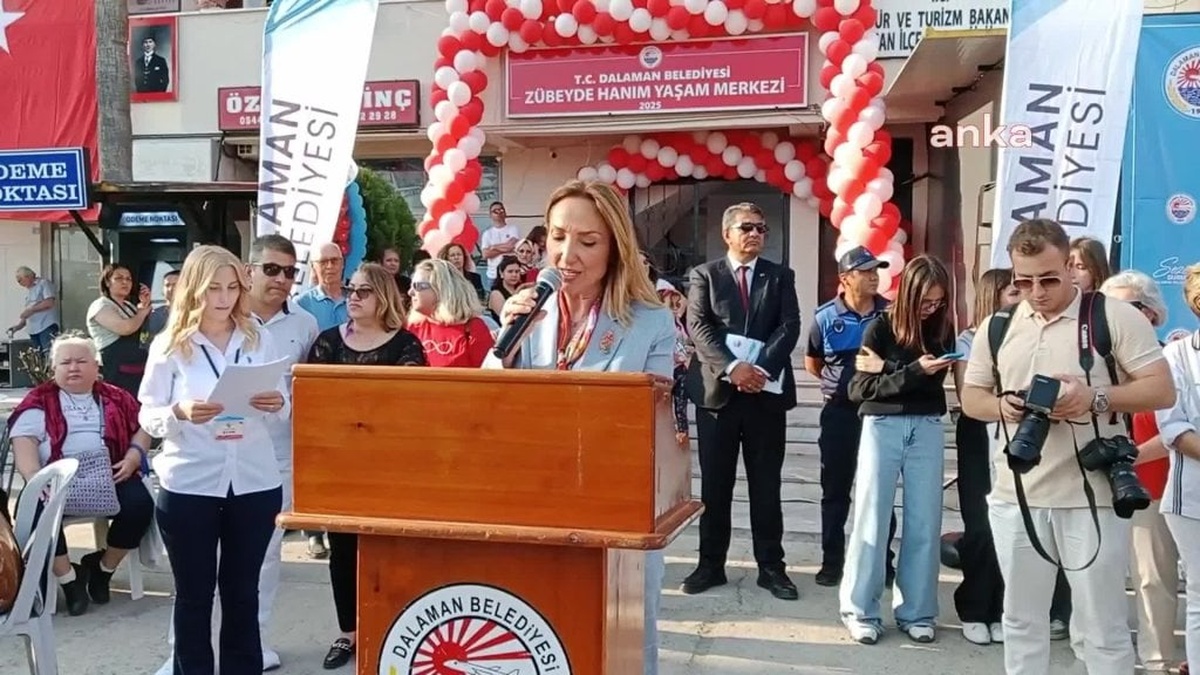 Dalaman Belediyesi Zübeyde Hanım Yaşam Merkezi'ni yeniledi: CHP'li Nazlıaka'dan 'eşitlik ve umut' vurgusu