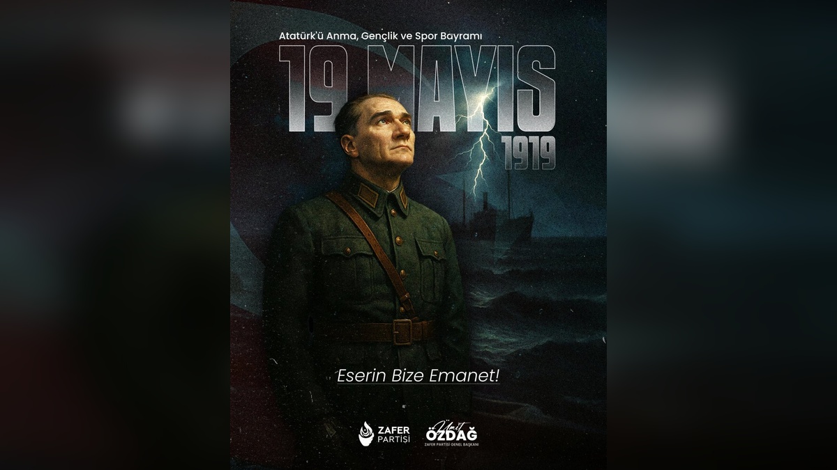 Ümit Özdağ'dan 19 Mayıs mesajı: Mustafa Kemal Paşa'dır, selam dur