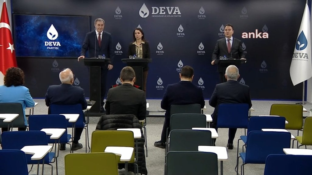 DEM Partisi Eş Genel Başkanları, Ali Babacan’ı ziyaret etti