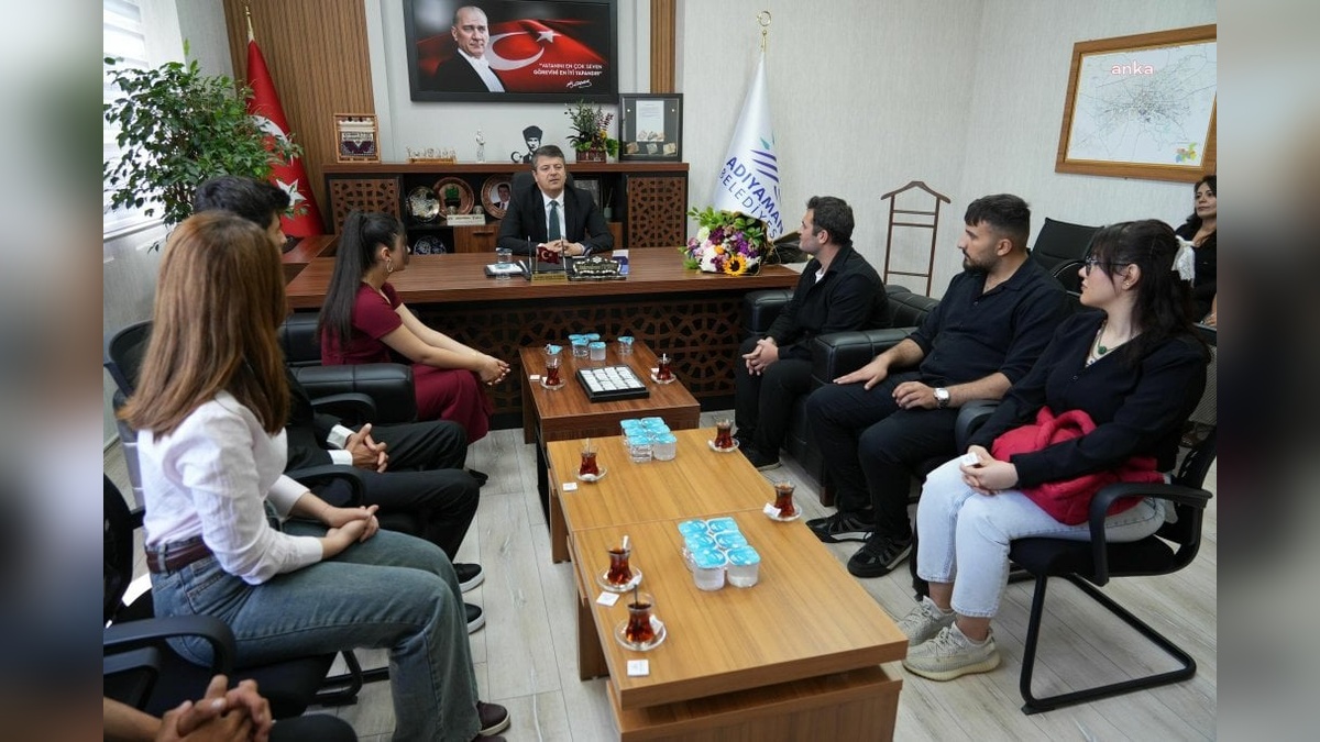 Adıyaman Belediye Başkanı Tutdere, Gençlik Meclisi'ni ağırladı