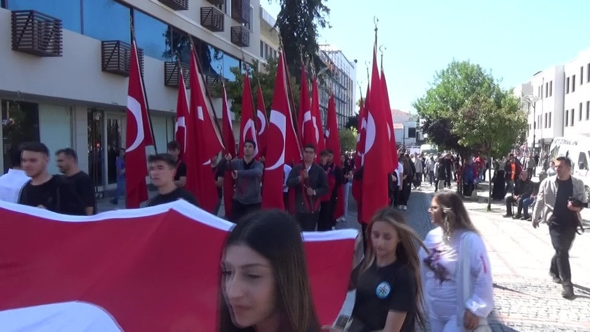 Edirne'de 19 Mayıs coşkusu