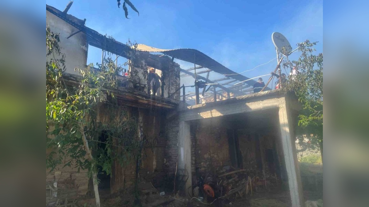 Uşak'ta ev yangını: 92 yaşında hayatını kaybetti