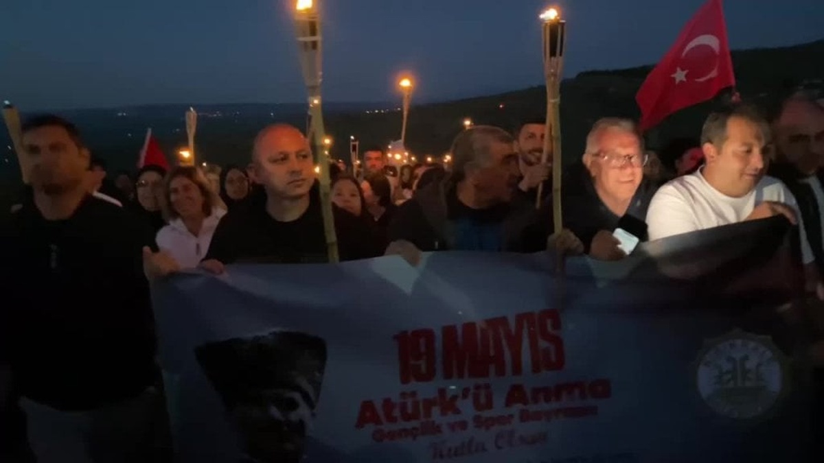 Kırıkkale'de 19 Mayıs coşkusu Dinek Dağı'nda yaşandı