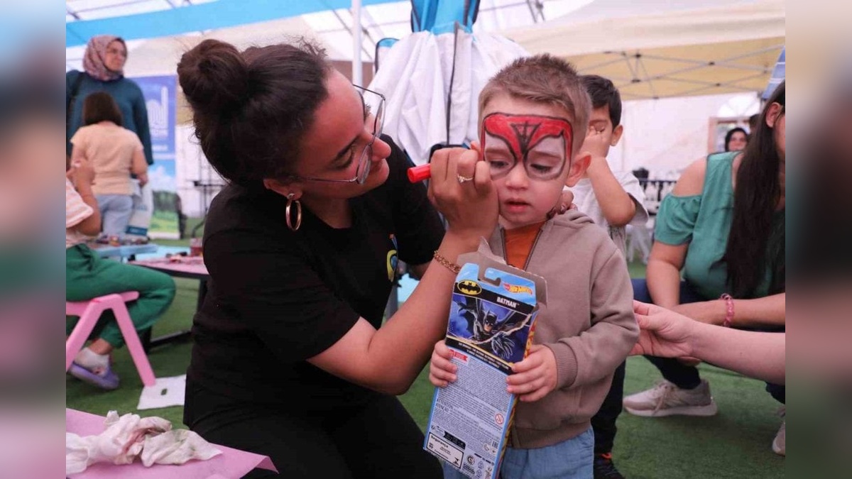 Mardin 2. Kitap Fuarı'nda minikler unutulmadı