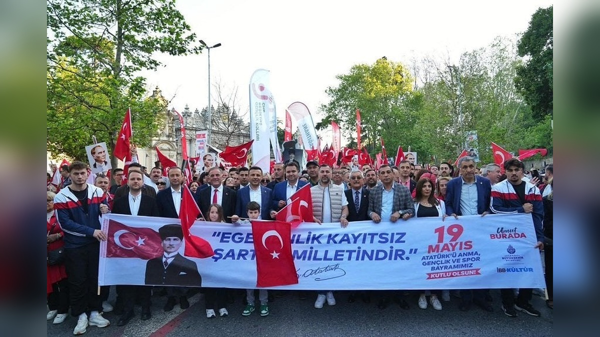 Beşiktaş Belediyesi'nden 19 Mayıs coşkusu: Gençlik Festivali ve Mustafa Kemal yürüyüşü