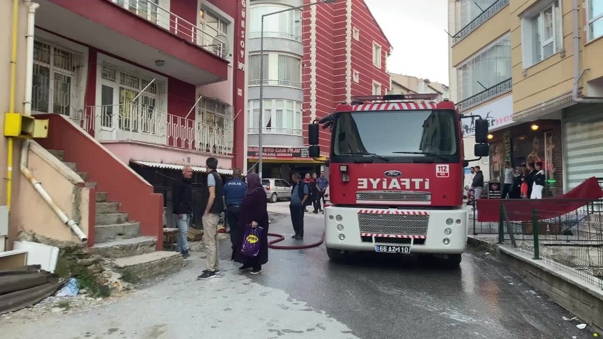 Yozgat'ta ev yangını: 75 yaşındaki kadın evsiz kaldı