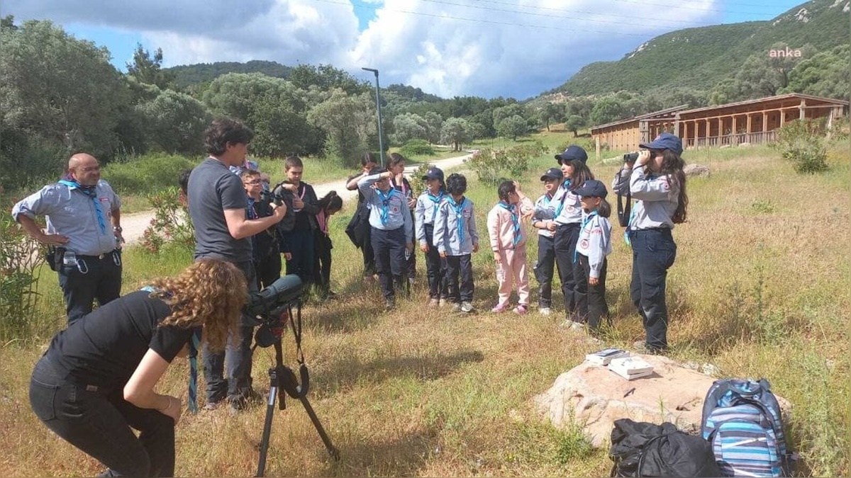 İzmir Büyükşehir Belediyesi'nden 19 Mayıs etkinliği: Genç izciler Olivelo Yaşayan Parkı’nda kamp kurdu