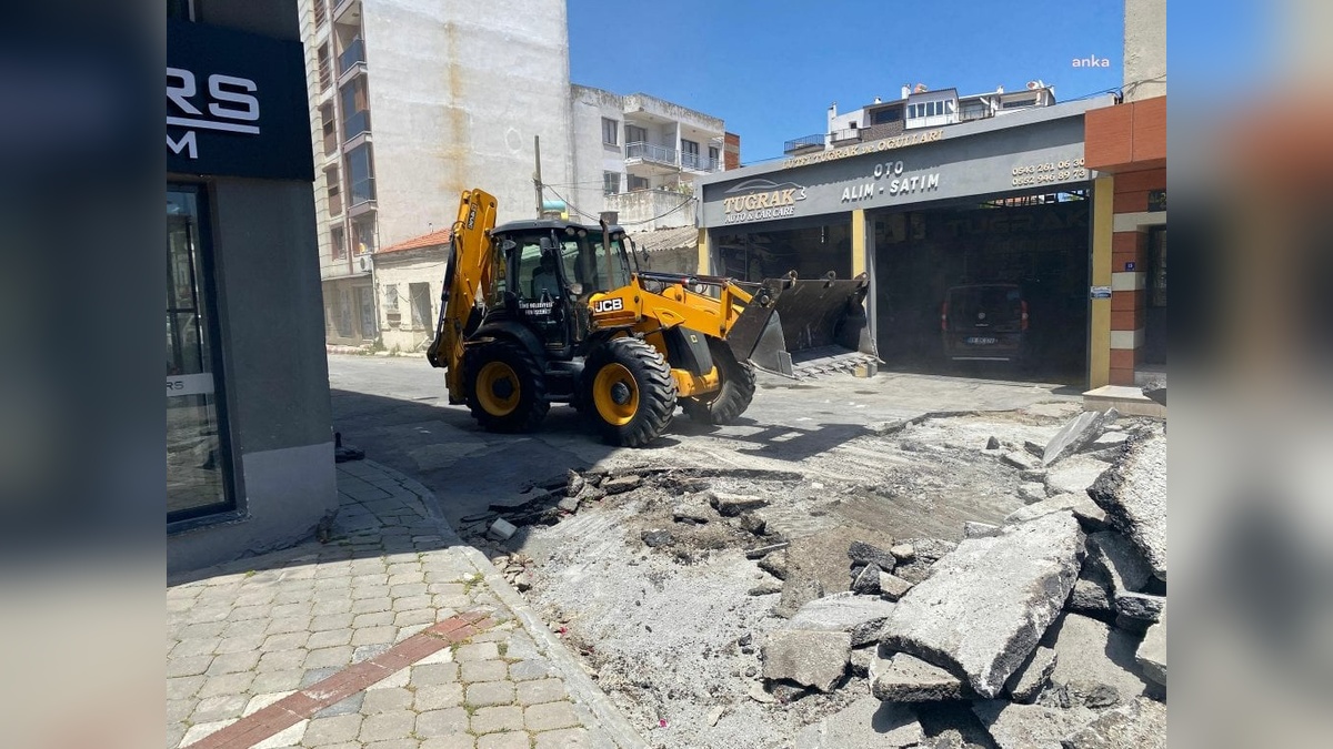 Söke Belediyesi: Değirmen Caddesi'ndeki çalışmalar tamamlandı, sırada ara sokaklar var
