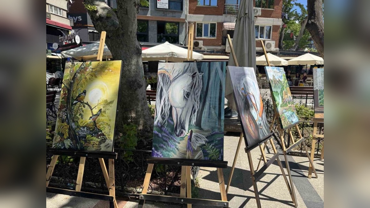 Bandırma'da hükümlü ve tutukluların eserleri sergilendi