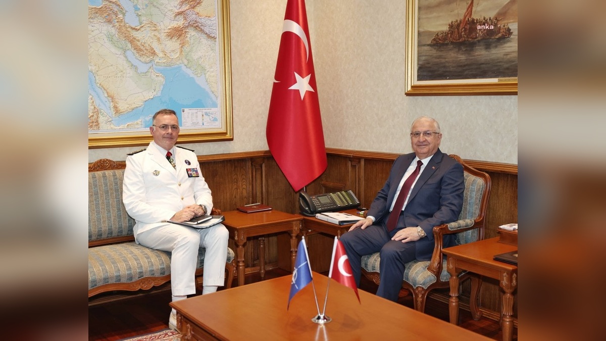 Milli Savunma Bakanı Güler: NATO komutanını kabul etti