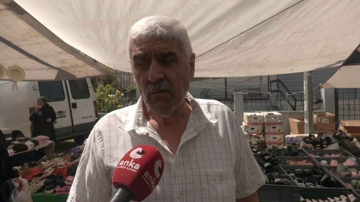 Avcılar Üniversite Pazarı’nda vatandaşlar geçim sıkıntısını anlattı