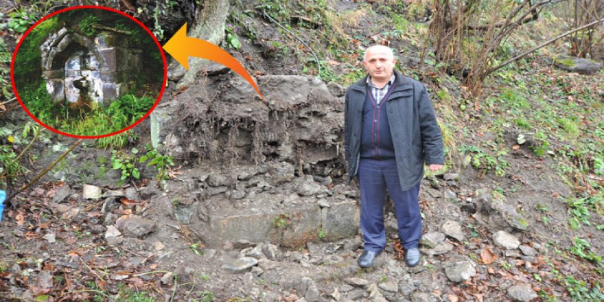 150 yıllık tarihi çeşme çalındı
