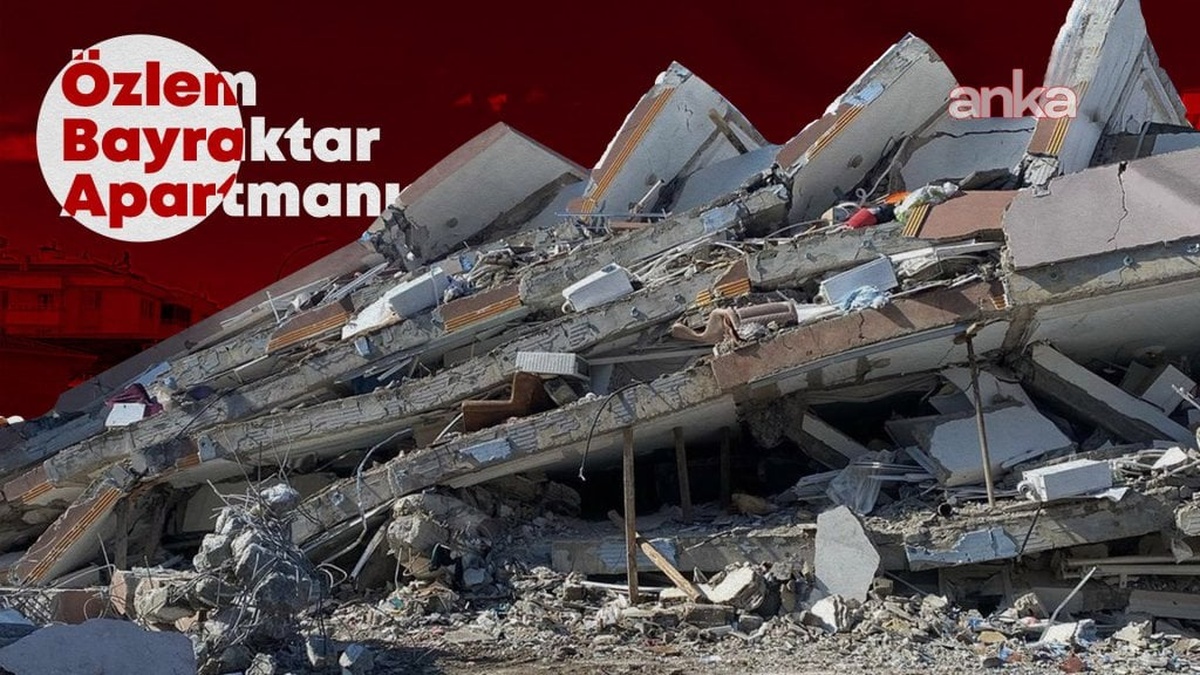 Özlem Bayraktar Apartmanı davasında müteahhit Atmaca'nın tutukluluğu devam ediyor