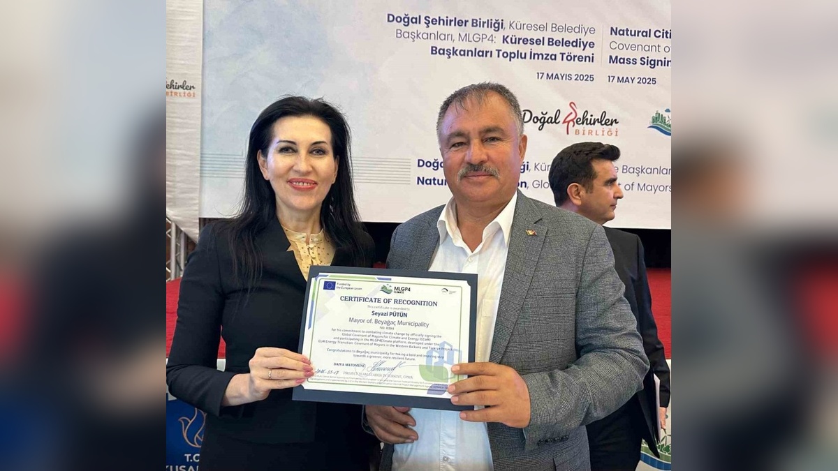 Beyağaç Belediyesi, Doğal Şehirler Birliği’ne katıldı