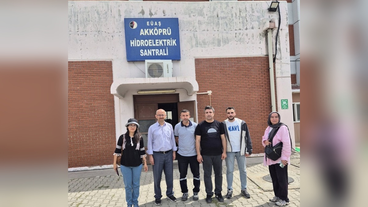 Köyceğiz Yangı İlkokulu öğrencileri Akköprü Baraj Gölü ve HES’i inceledi