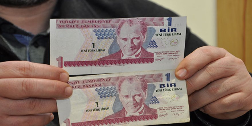 Hatalı 1 YTL’yi, 100 bin liraya satışa çıkardı