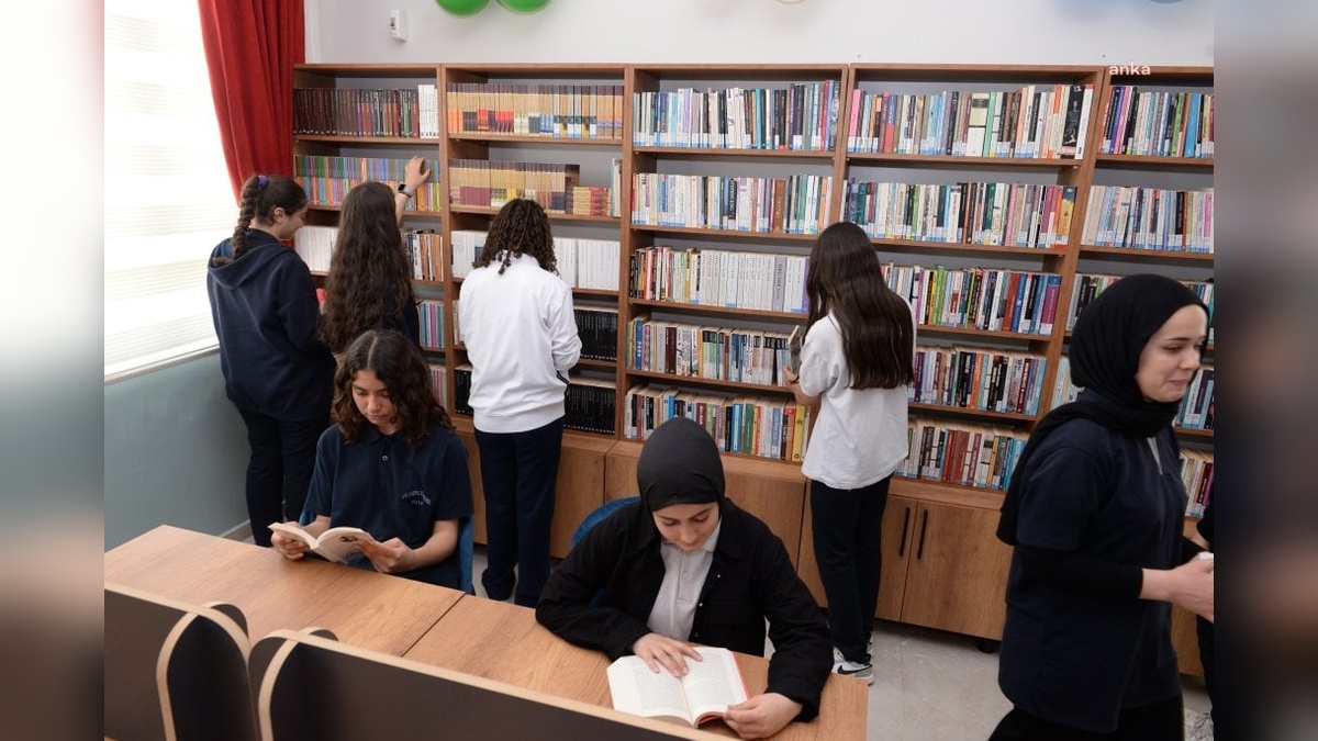 Alimoğlu Vakfı, Hatay'da beşinci kütüphanesini açtı