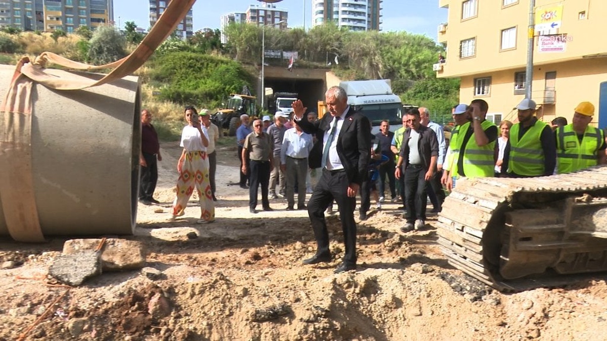 Adana'da 68 kilometrelik yağmur suyu hattı tamamlandı