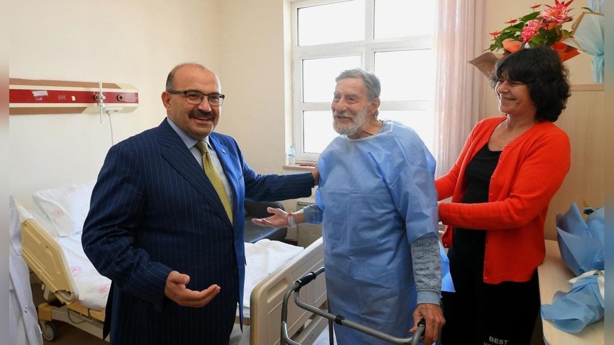 Yeşilçam'ın usta ismi Ahmet Mekin, kaza sonrası taburcu edildi