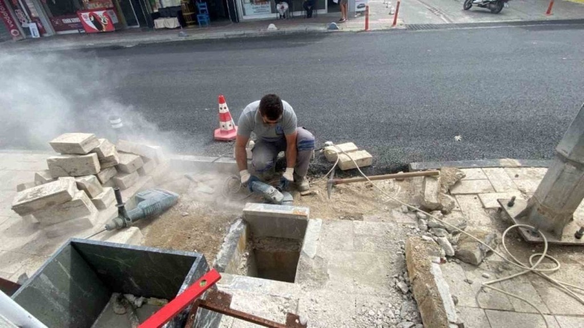 Bodrum'da alt ve üst yapı çalışmaları devam ediyor