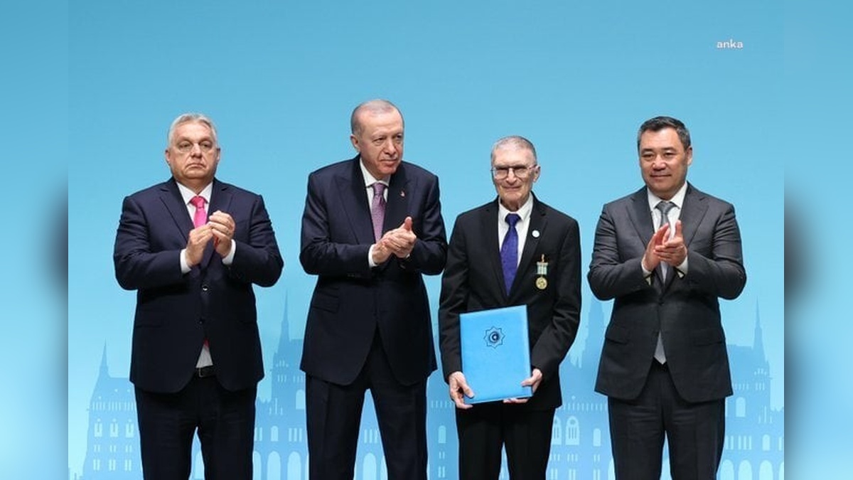 Prof. Dr. Aziz Sancar'a Ali Şir Nevai Uluslararası Ödülü verildi