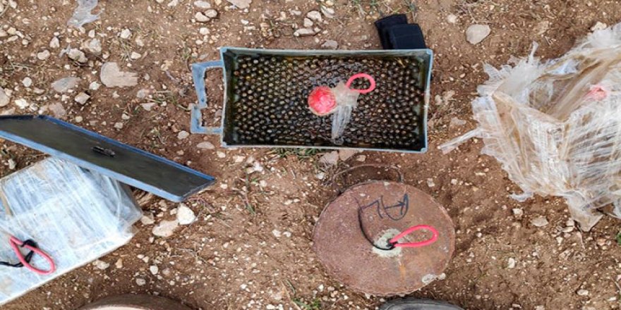 MSB: Harekat bölgesinde 7 mayın imha edildi