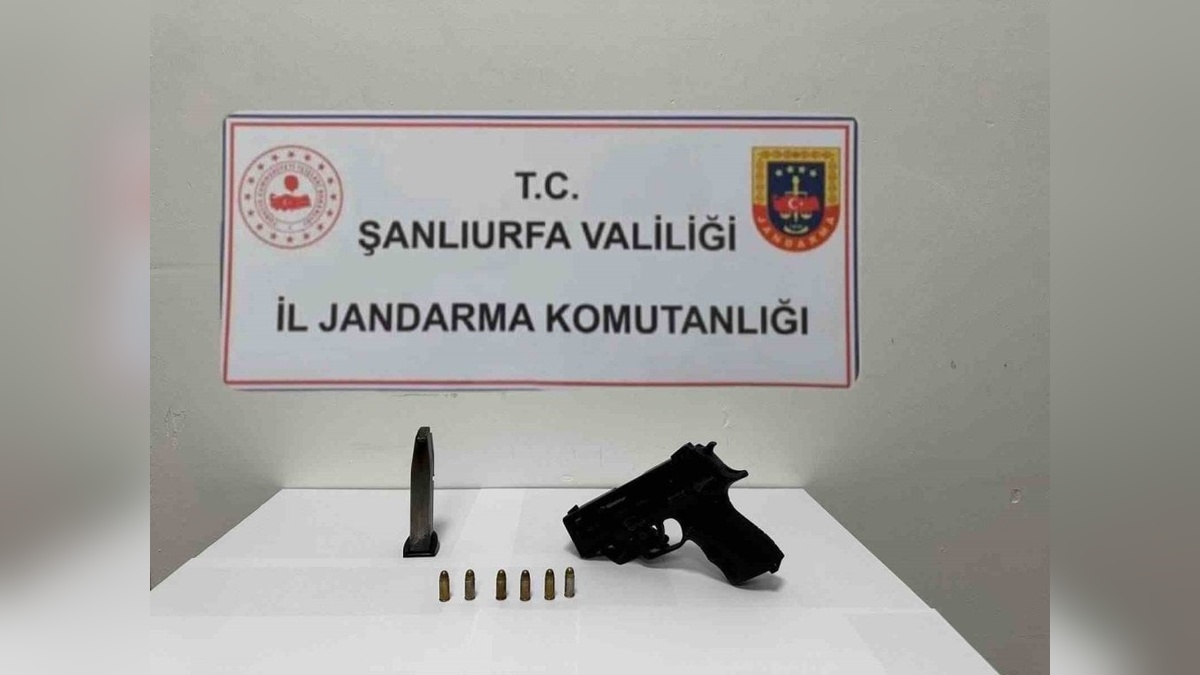 Şanlıurfa'da ruhsatsız silah operasyonu: 5 şüpheli yakalandı